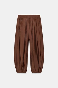 VOLUMINOUS BLOOMER PANTS