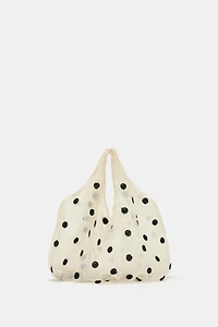 MESH BEAD HANDBAG