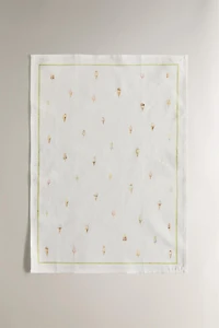SET OF ICE CREAM COTTON KITCHEN TOWELS (SET OF 2)