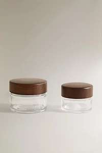 POT EN VERRE ET BOIS