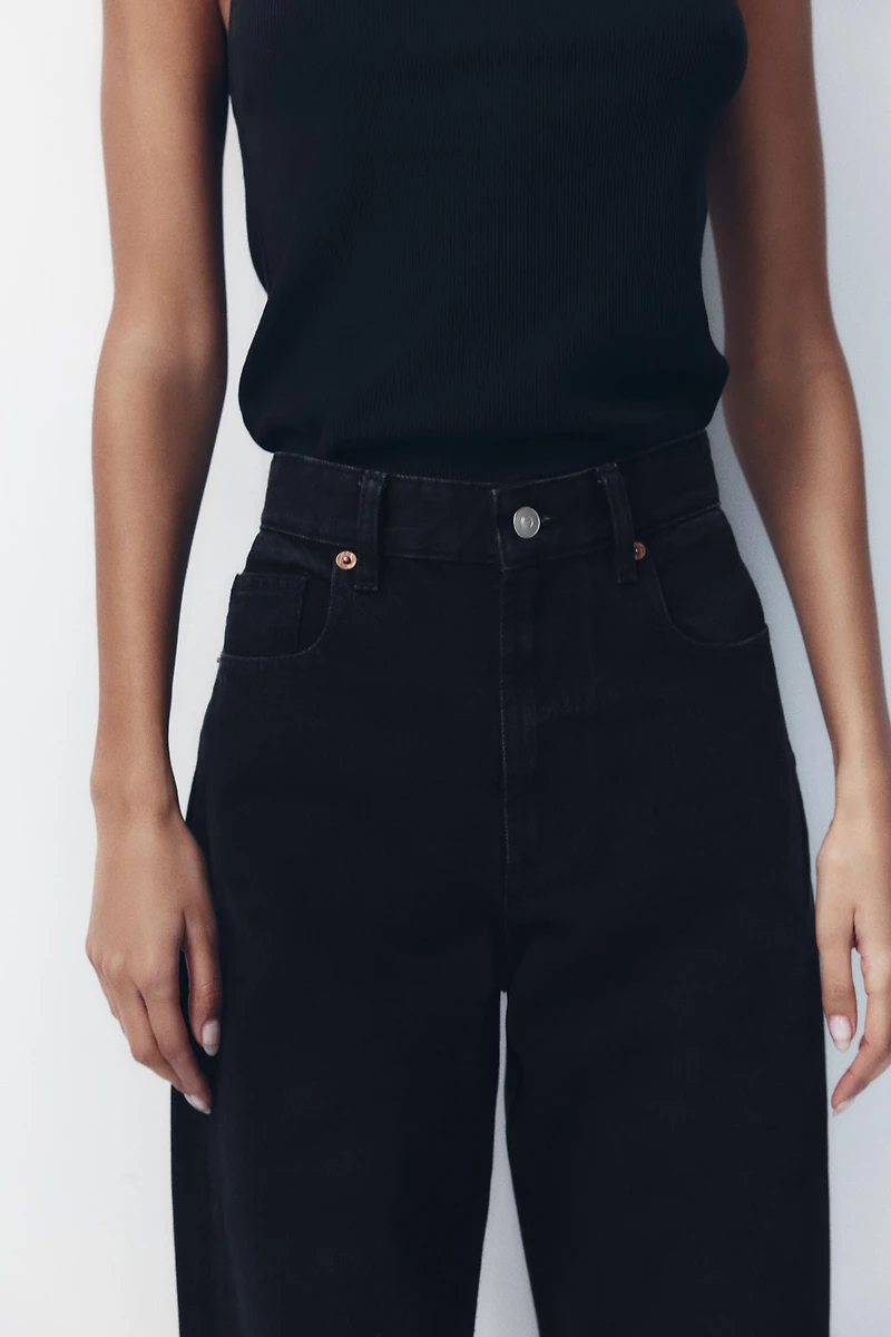 TRF HIGH RISE WIDE LEG JEANS