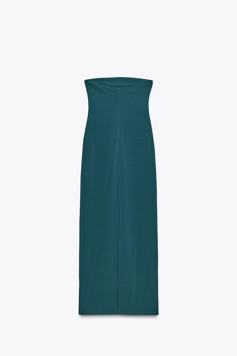 STRAPLESS DRESS