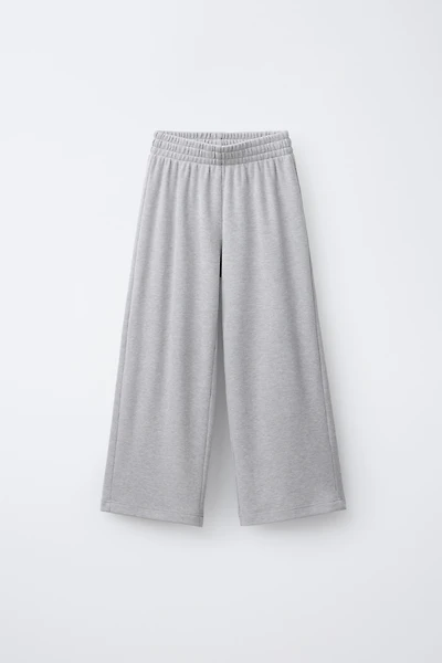 PANTALON À JAMBES LARGES SOFT TOUCH