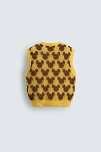 MICKEY SILHOUETTE KNIT VEST HARRY LAMBERT FOR ZARA X DISNEY