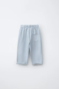 PANTALON FLUIDE AVEC LIN