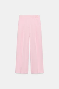 PANTALON LARGE À PINCES