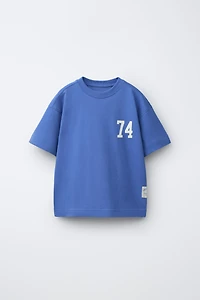 NUMBER JOGGING T-SHIRT