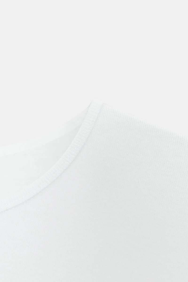 WASHED COTTON T-SHIRT