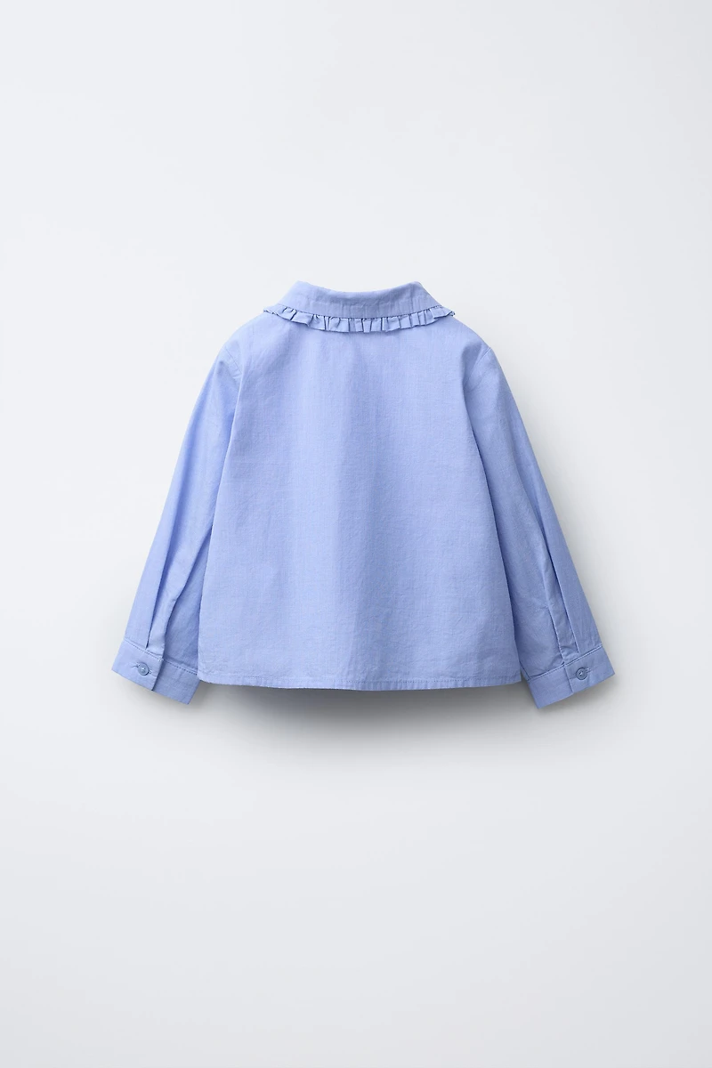 RUFFLED SHIRT