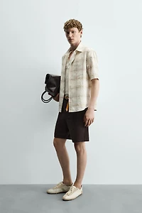 BERMUDA REGULAR FIT SEERSUCKER