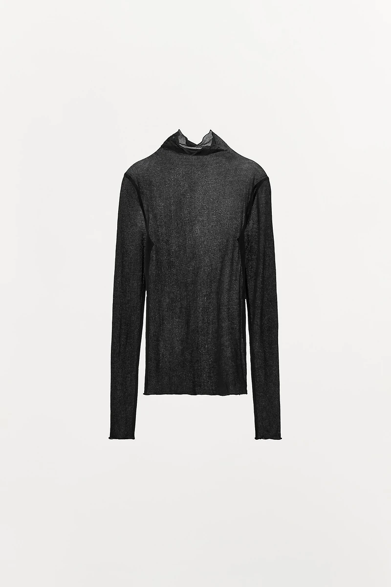 COTTON JERSEY TOP