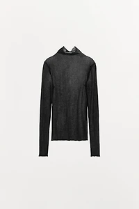 COTTON JERSEY TOP