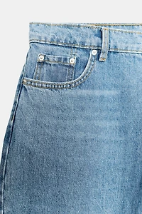 ZW COLLECTION MID-RISE CAPRI BALLOON JEANS