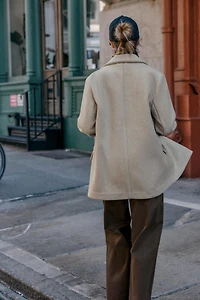 SOFT ONE-BUTTON BLAZER