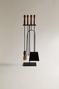IRON BROOM FIREPLACE
