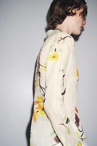 ZW COLLECTION RAMIE FLORAL SHIRT