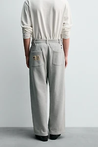 PANTALON COUPE DÉCONTRACTÉE PLIS CHAMPION ® X ZARA