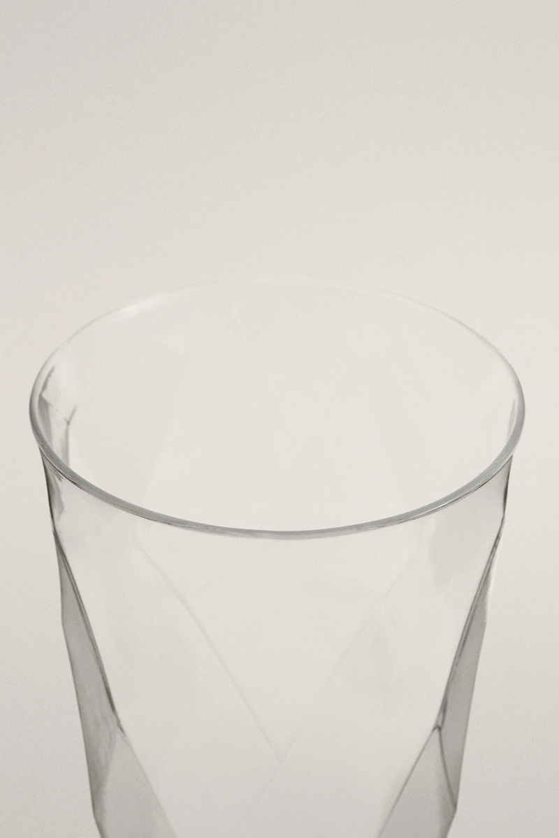 TALL DECORATIVE GLASS VASE