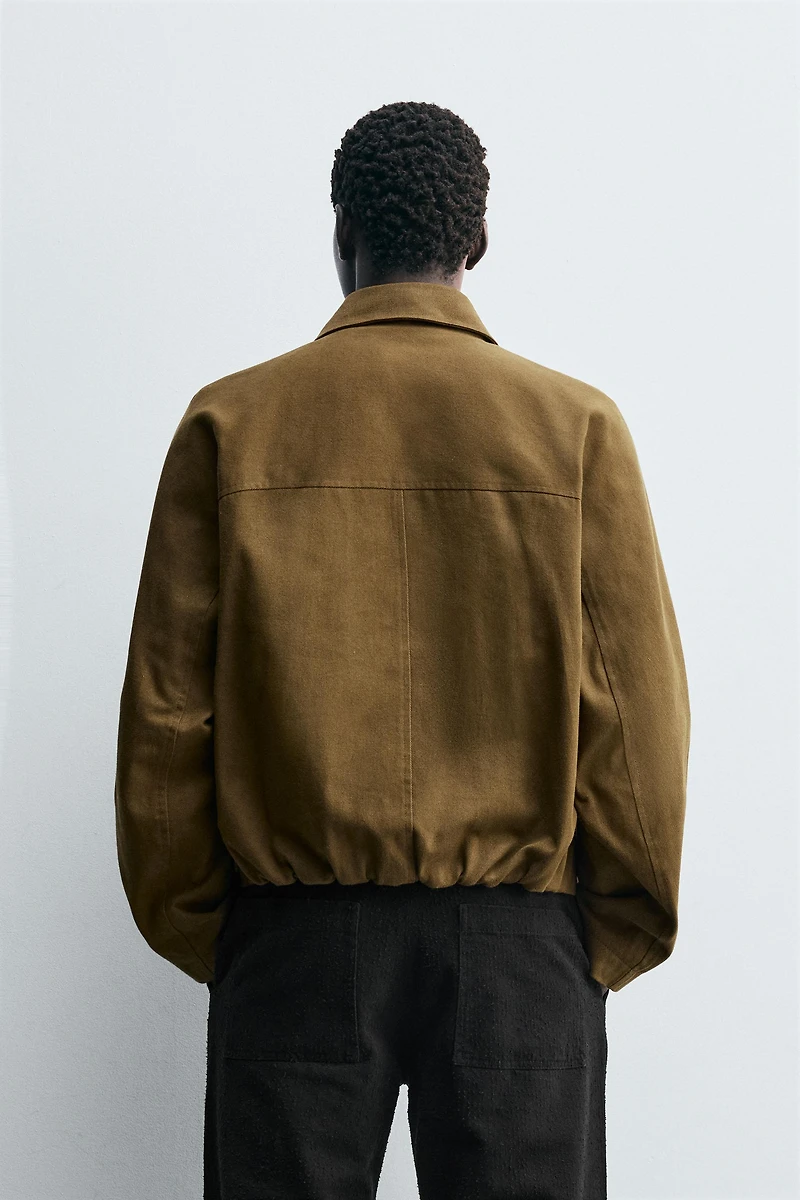 COTTON TWILL JACKET