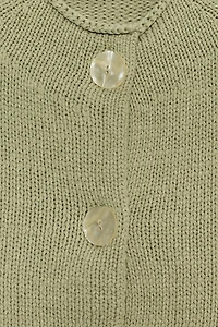 GILET EN MAILLE À MANCHES 3/4