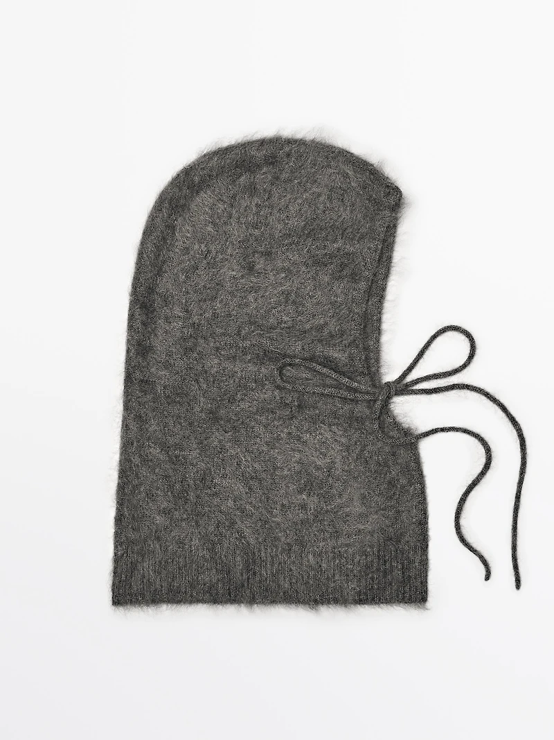100% cashmere balaclava