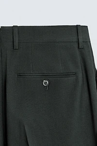 WOOL SUIT PANTS