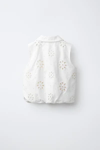 SWISS EMBROIDERY VEST