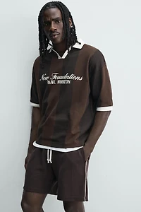 RETRO CONTRAST SOCCER SHORTS