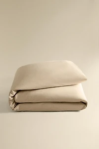 TEXTURED COTTON DUVET COVER