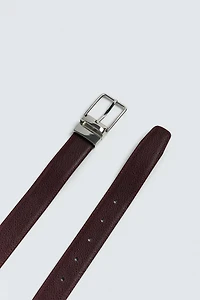 CEINTURE RÉVERSIBLE EN CUIR