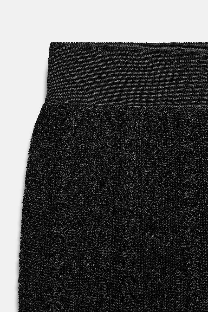 POINTELLE KNIT BLOOMER PANTS