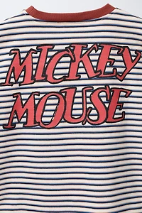 T-SHIRT À RAYURES MICKEY MOUSE © DISNEY POIDS MOYEN