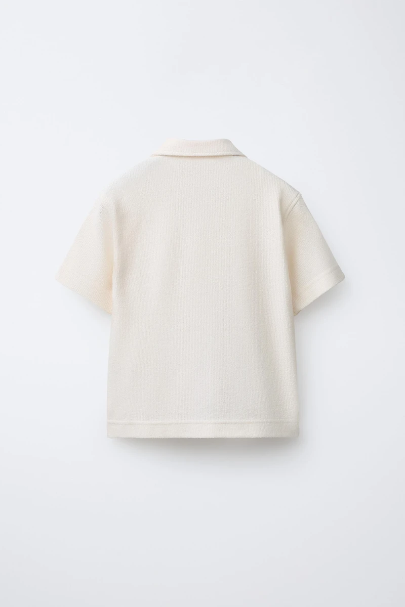RUSTIC SPREAD COLLAR SHIRT