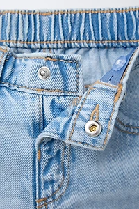MOM FIT DENIM SHORTS