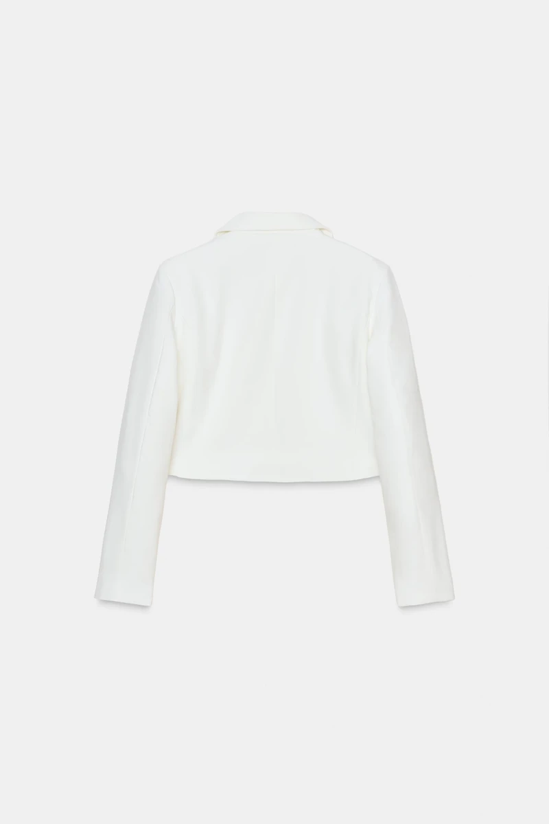 VESTE COURTE À POCHES