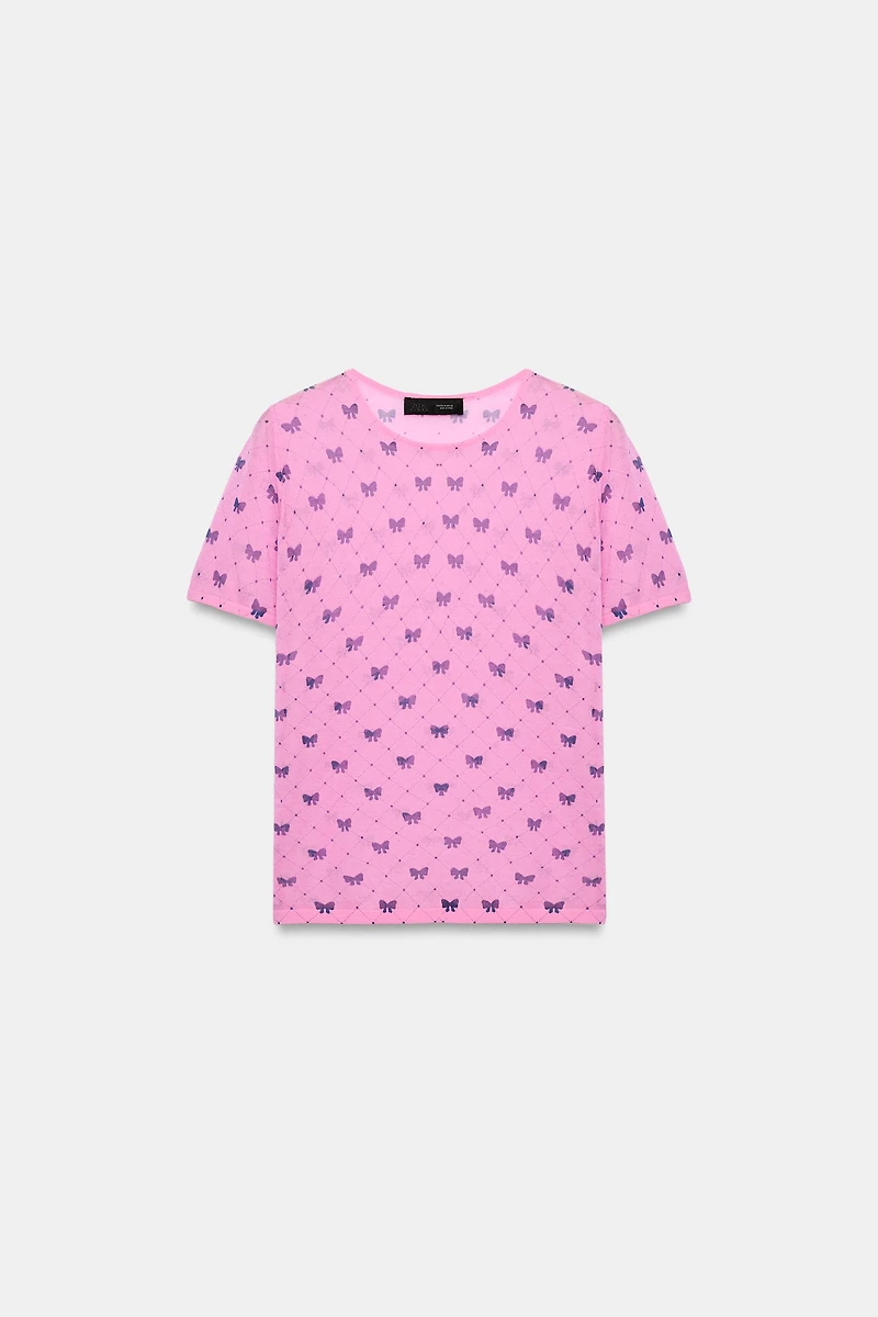 FINE KNIT TIE TOP