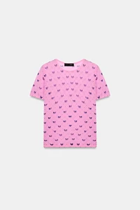 FINE KNIT TIE TOP