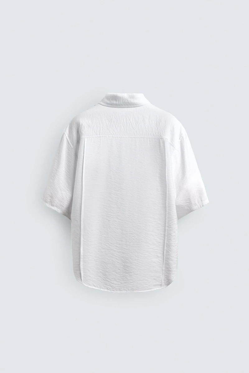 CHEMISE FLUIDE TEXTURÉE