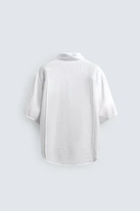 CHEMISE FLUIDE TEXTURÉE