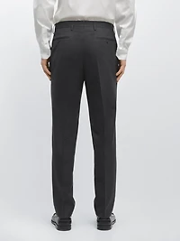 Cold wool suit trousers