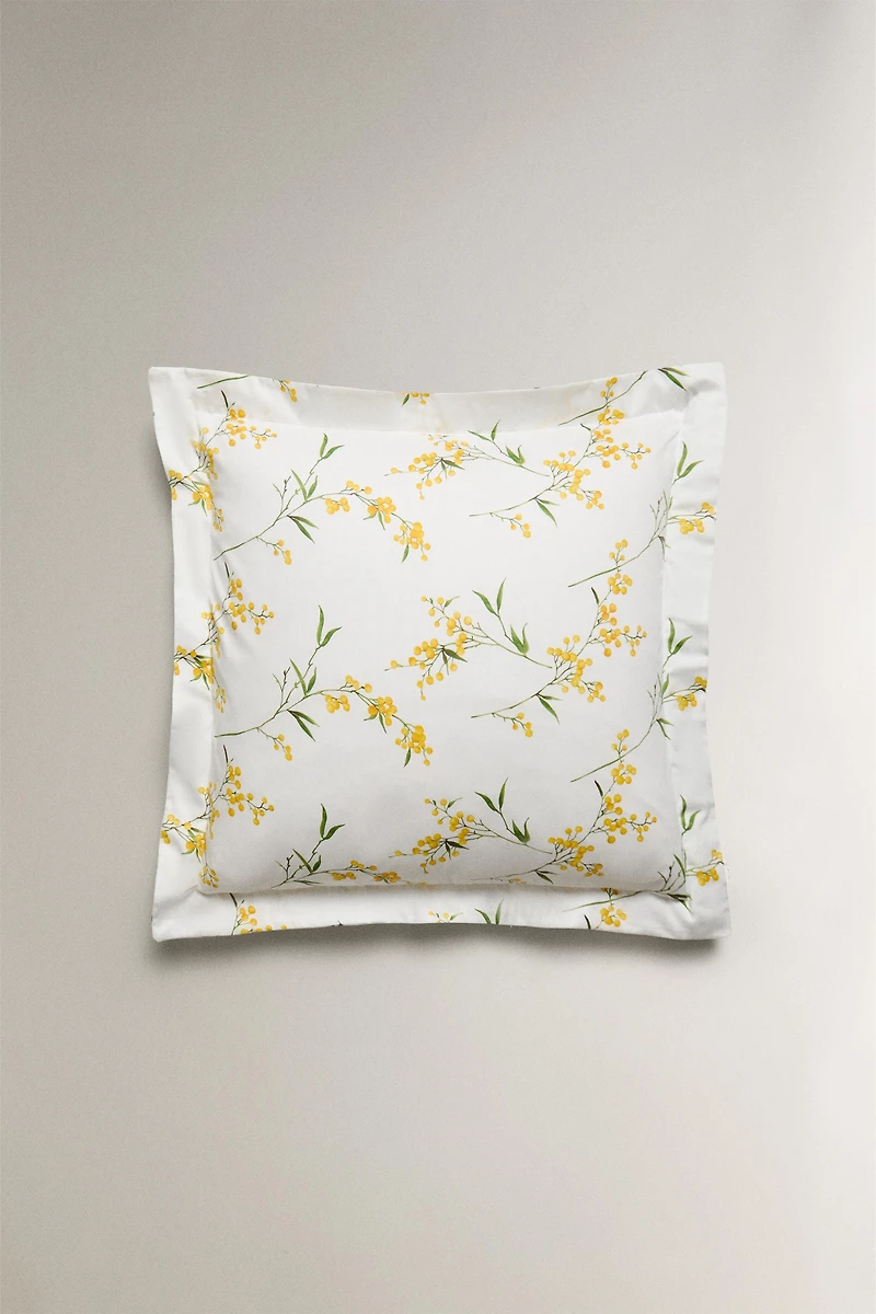 MIMOSA PRINT SATEEN PILLOWCASE