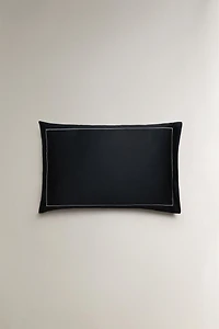 SATEEN PILLOWCASE WITH TRIM (500 THREAD COUNT)
