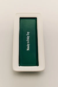 DECORATIVE CERAMIC TRAY