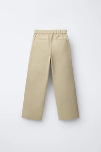 EMBROIDERED POCKET PANTS