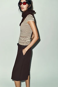 STRIPED SHORT SLEEVE T-SHIRT