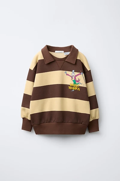 WILLY WONKA ROALD DAHL © POLO SWEATSHIRT