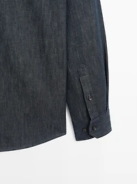 Heavy weight denim shirt