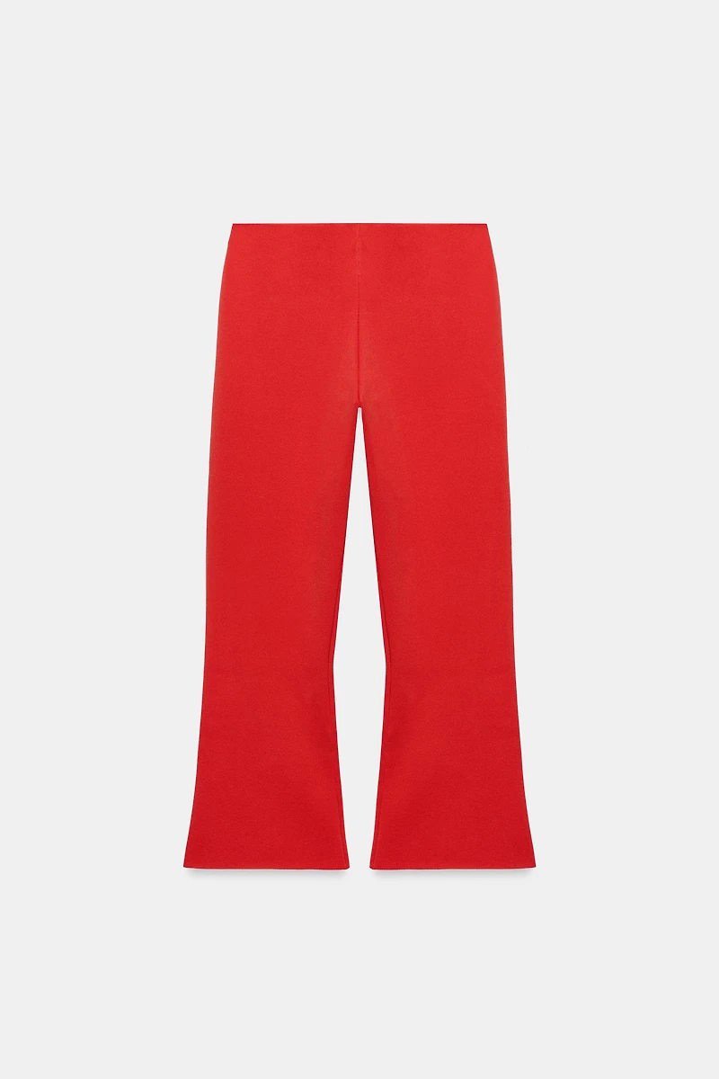 FLARE KNIT PANTS