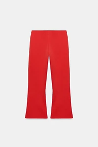 FLARE KNIT PANTS