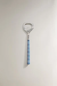 DÉCAPSULEUR BOUTEILLE MANCHE RAYURES